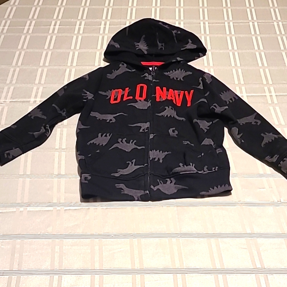 Boys dinosaur patter 3T zip up hoodie